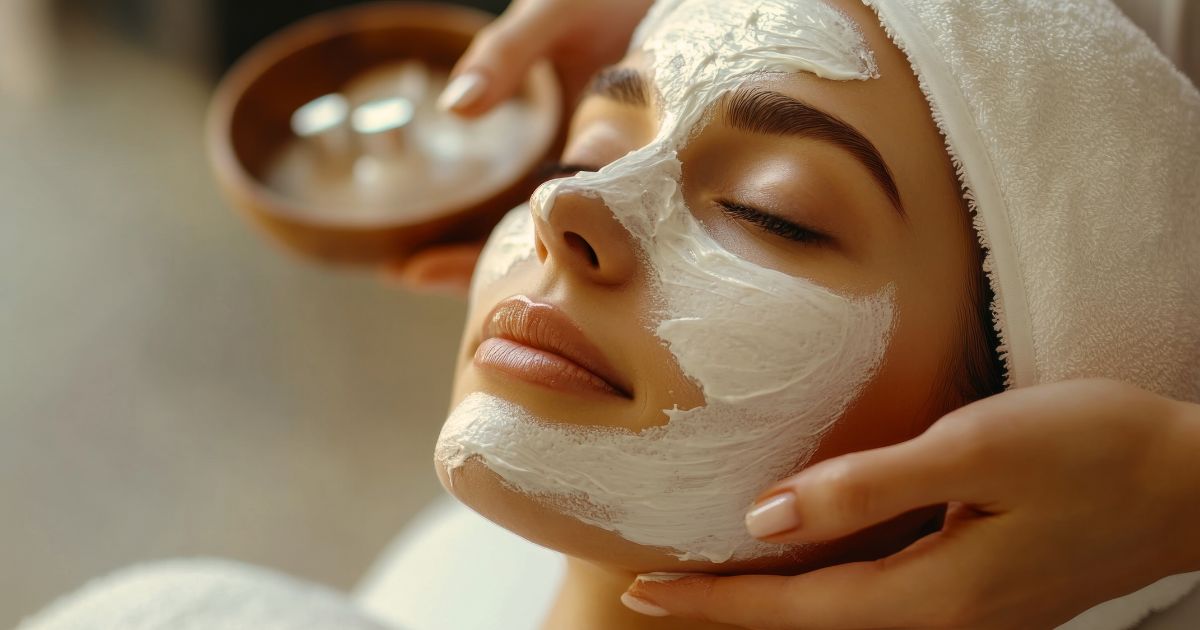Pulizia del viso estetista